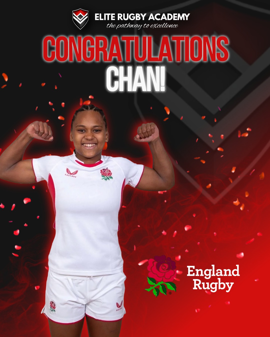 Chan Cathline Selected for England Red Roses U18